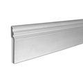 Architectural Products By Outwater Baseboard Over Baseboard Moldings, 7PK PVC-4887-OVER-7PK